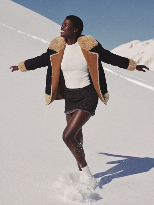 Alpine — Snow light, mountain air, knitwear weather